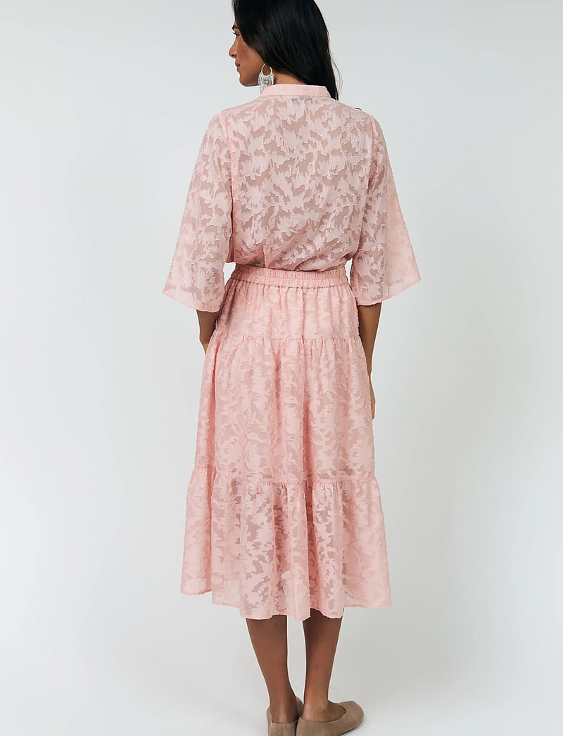 Lollys Laundry - LouiseLL Blouse - kortærmede bluser - 84 light pink - 3