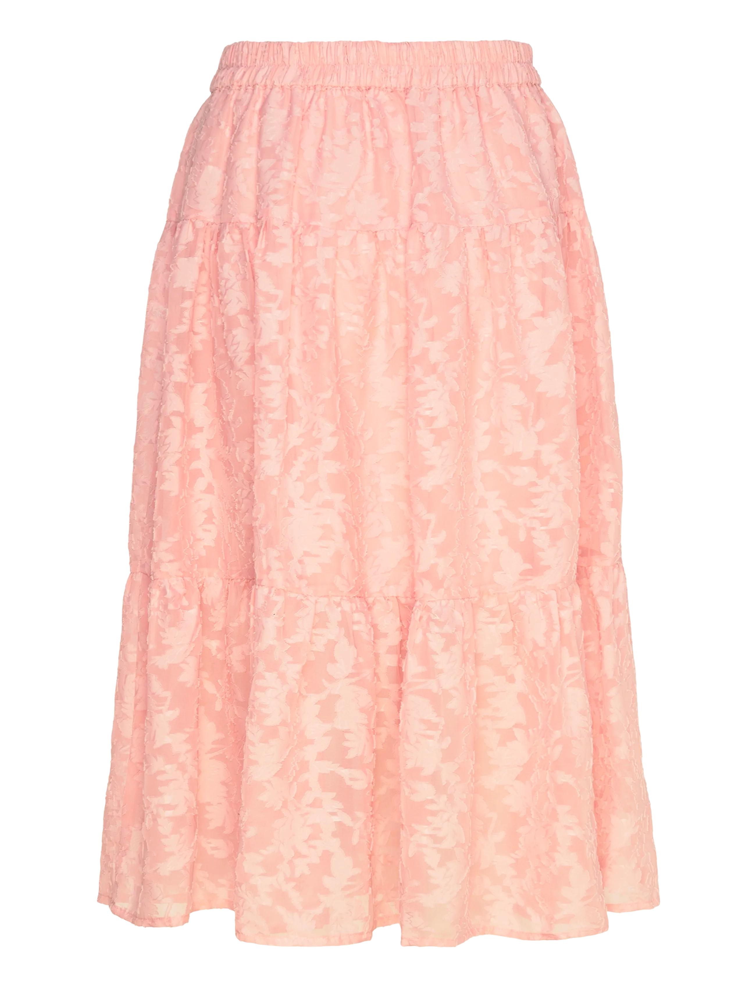 Lollys Laundry - MorningLL Midi Skirt - jupes midi - light pink - 1