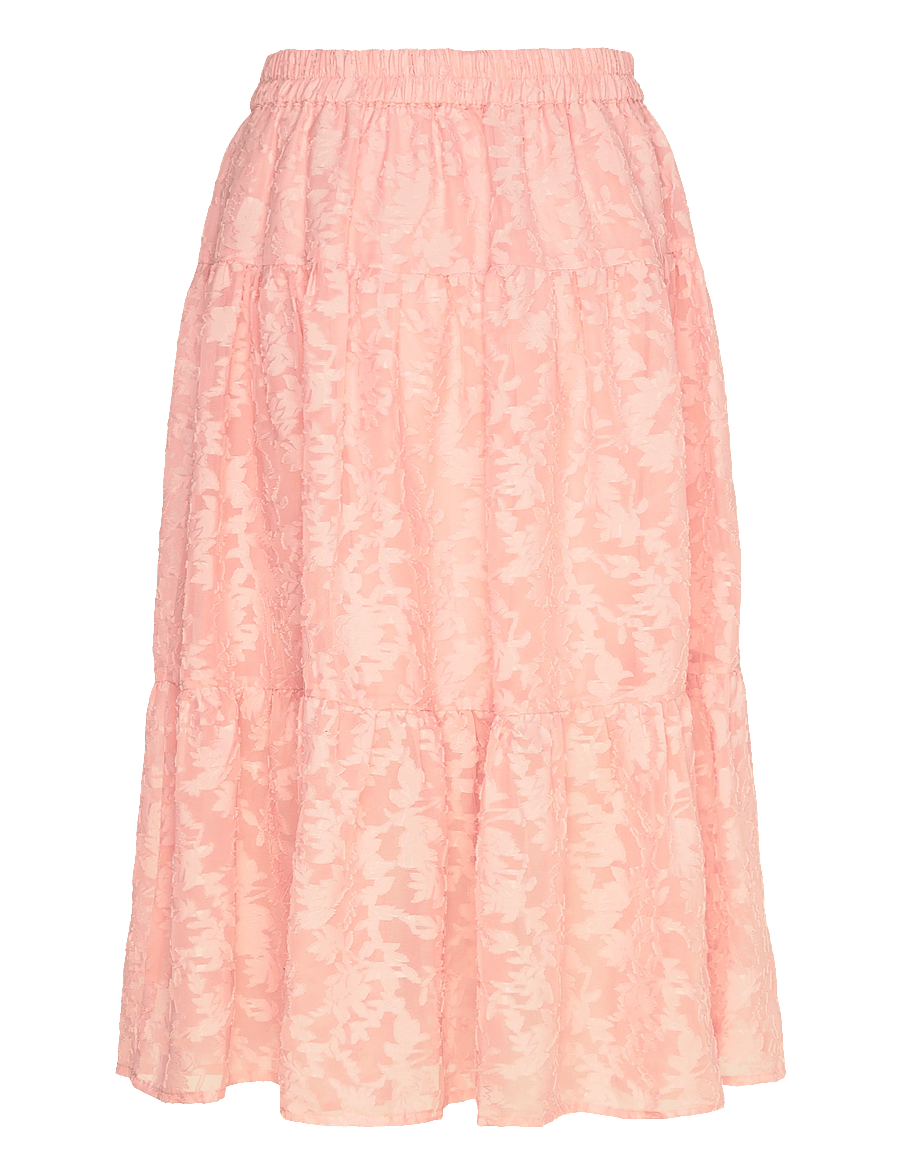 Lollys Laundry - MorningLL Midi Skirt - jupes midi - light pink - 1