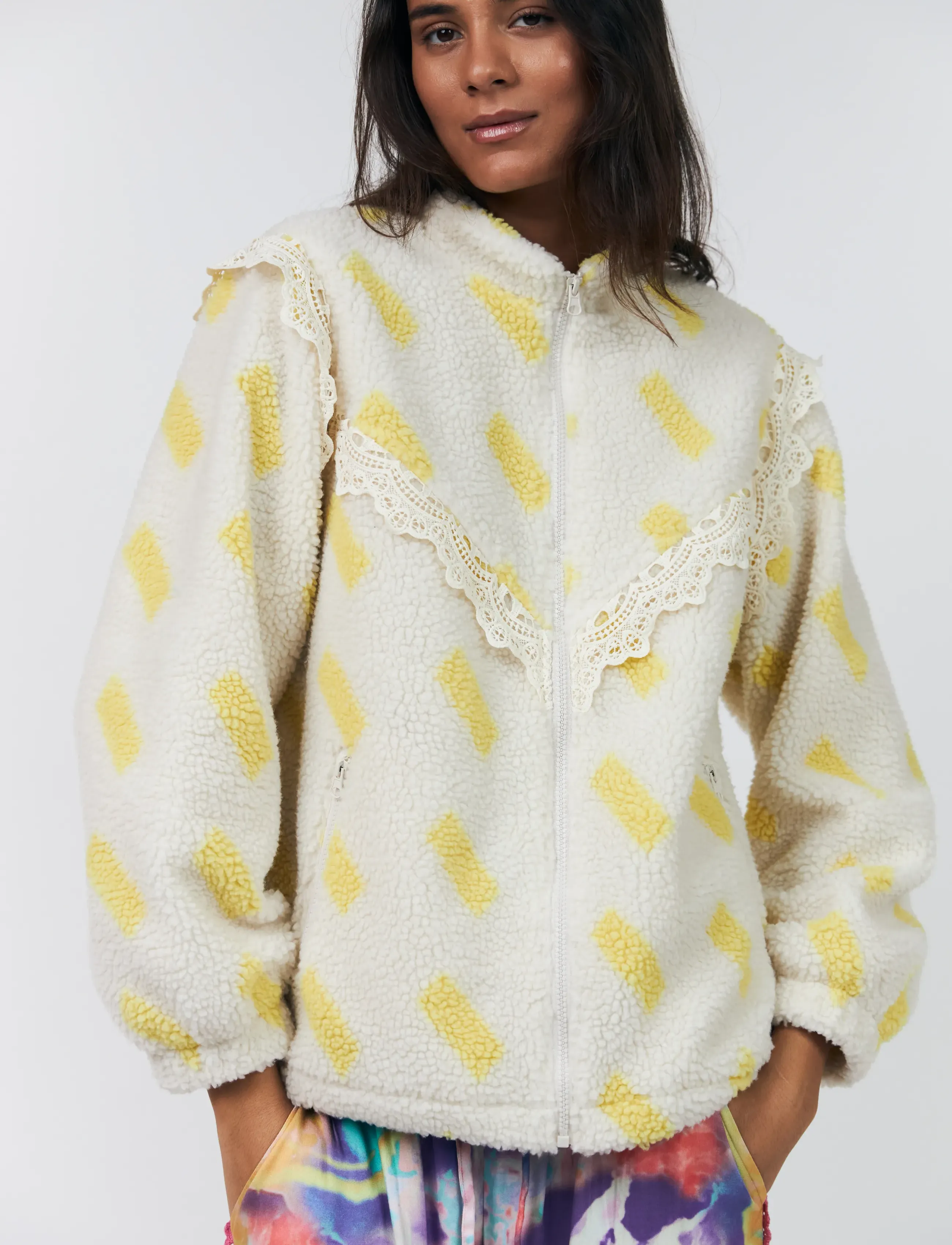 Lollys Laundry FalLL Jacket LS - Dunjackor - LIGHT YELLOW / yellow
