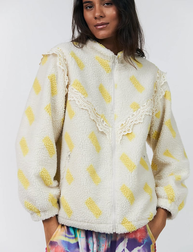 Lollys Laundry - FalLL Jacket LS - dunjakker - light yellow - 0