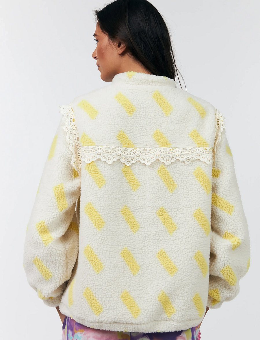 Lollys Laundry - FalLL Jacket LS - vinterjackor - light yellow - 3