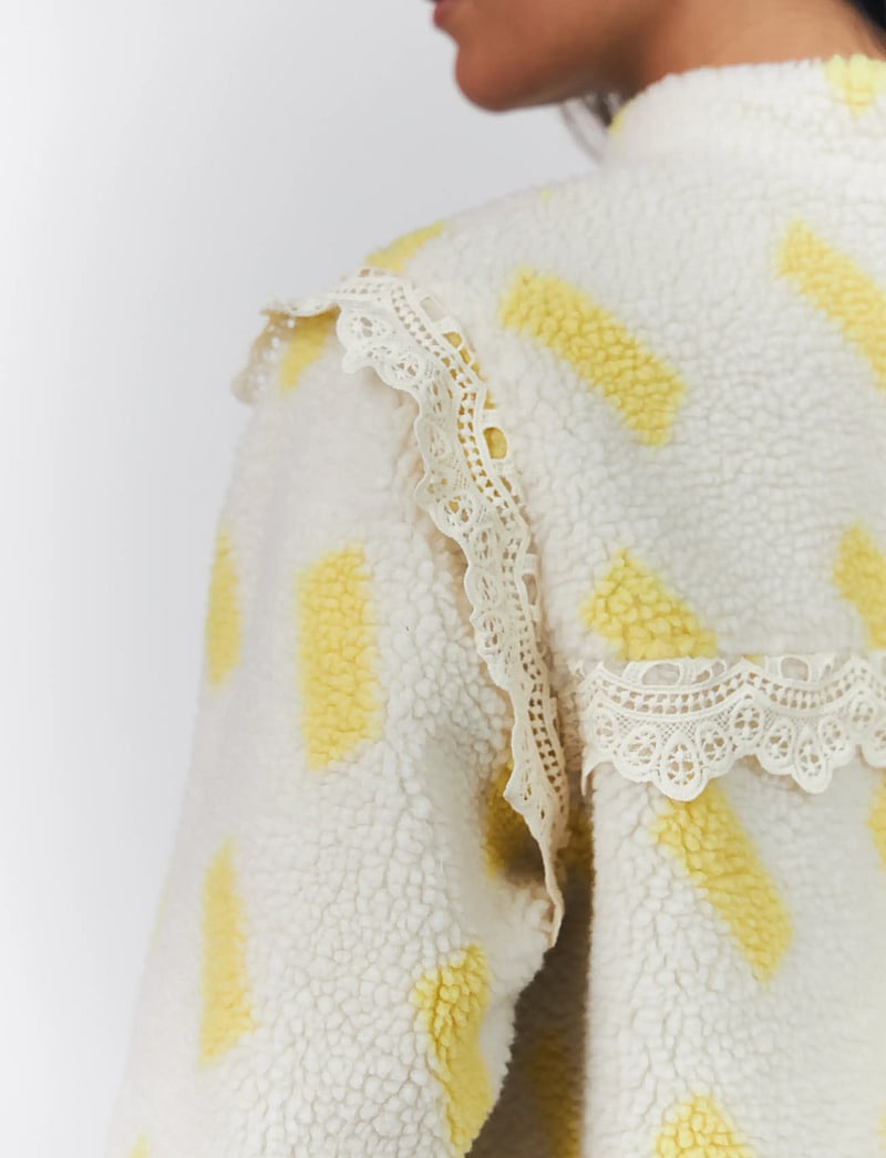 Lollys Laundry - FalLL Jacket LS - dunjakker - light yellow - 4