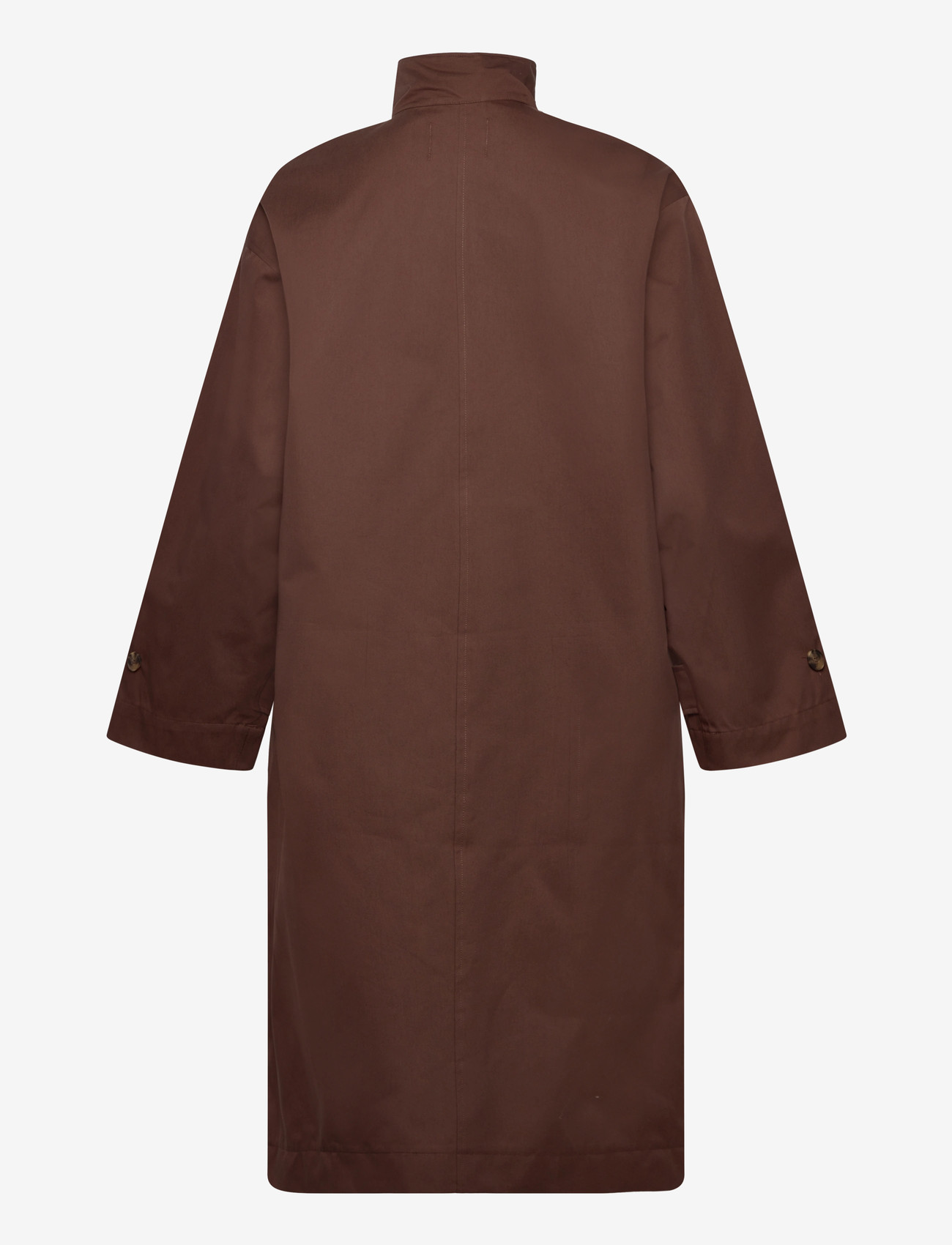 Lollys Laundry - RussiLL Jacket LS - trenchcoats - dark mokka - 2