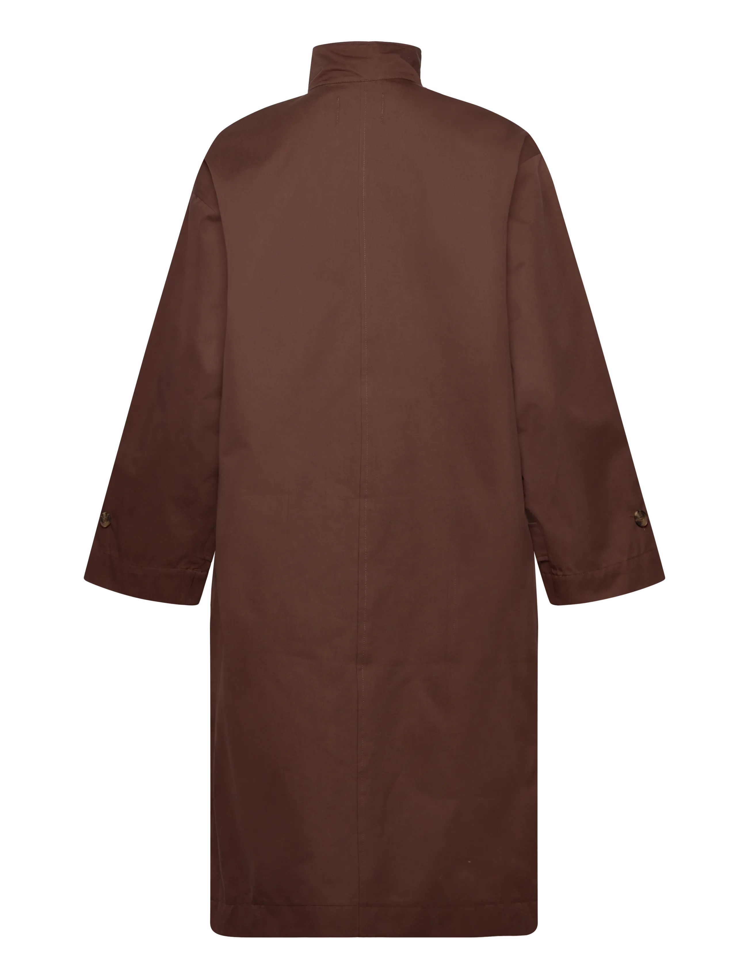 Lollys Laundry - RussiLL Jacket LS - trenchcoats - dark mokka - 2
