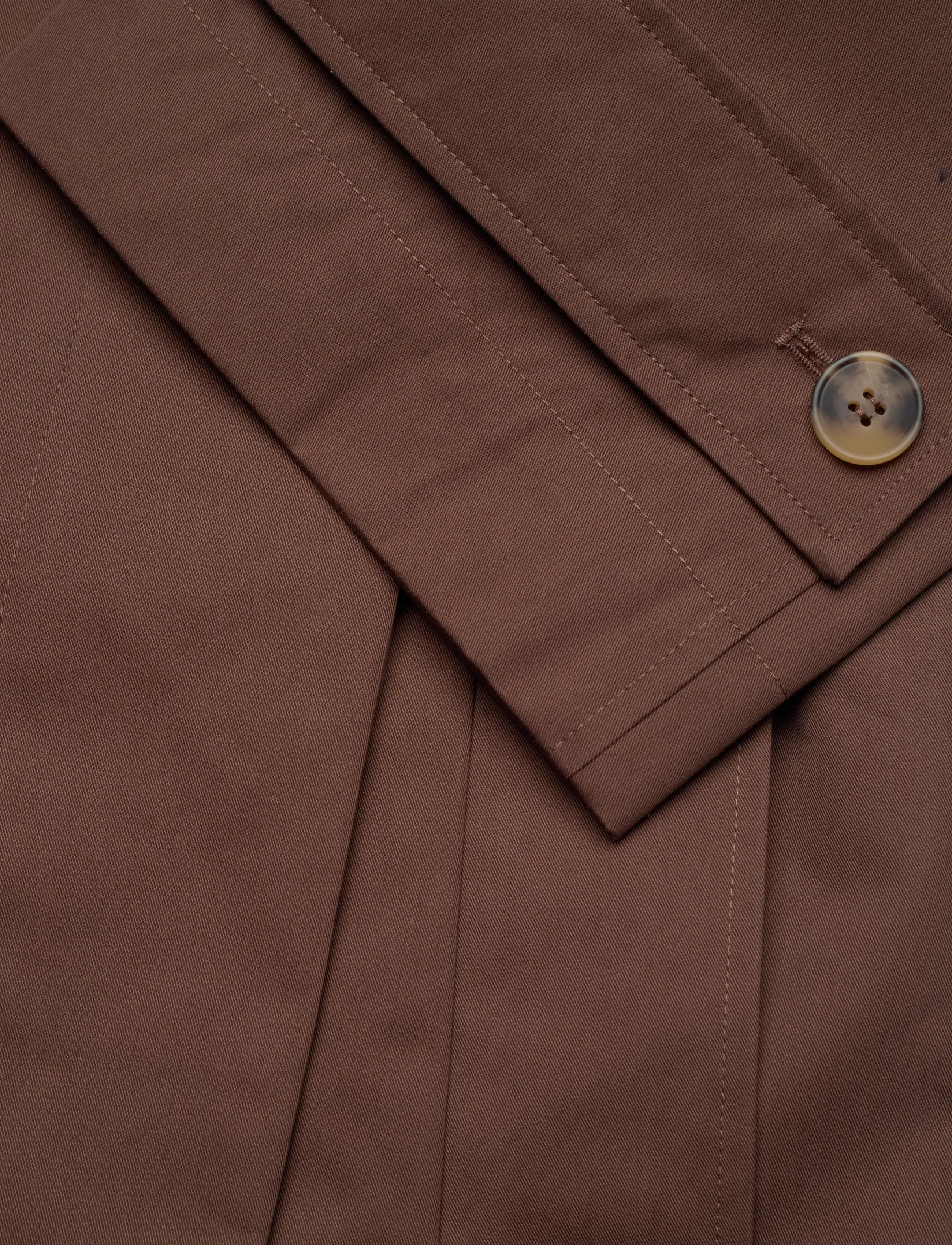 Lollys Laundry - RussiLL Jacket LS - trenchcoats - dark mokka - 5