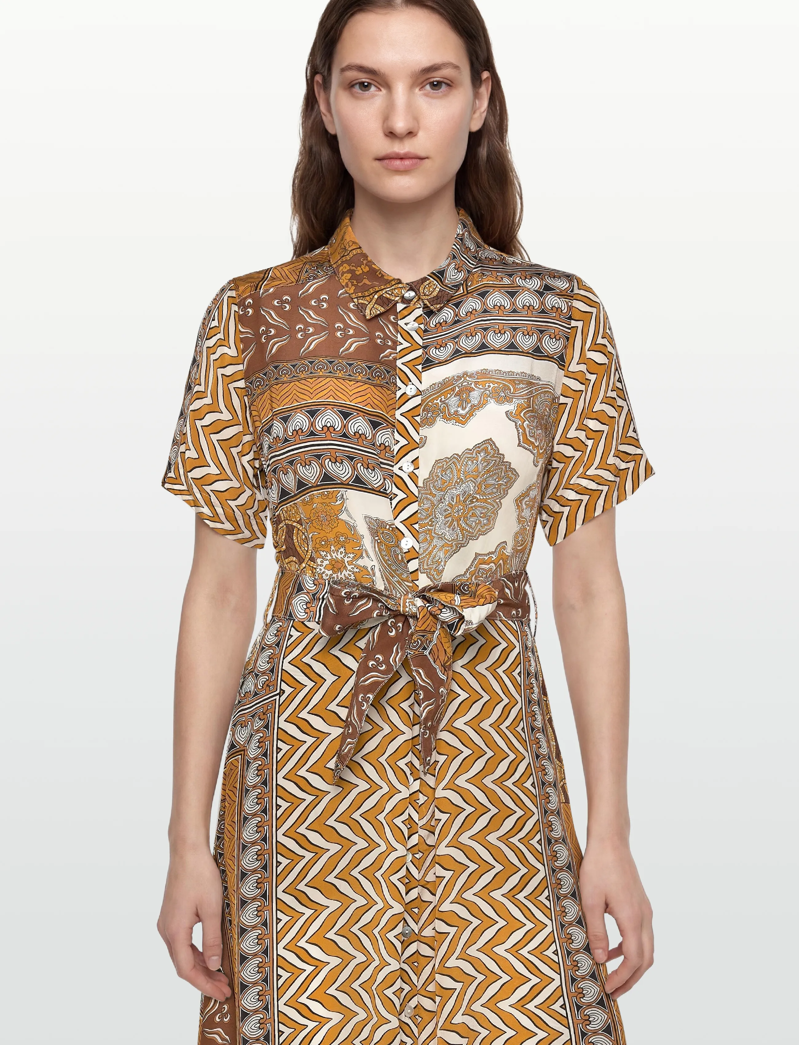 Lollys Laundry - TulleLL Midi dress - särkkleidid - graphic print - 3