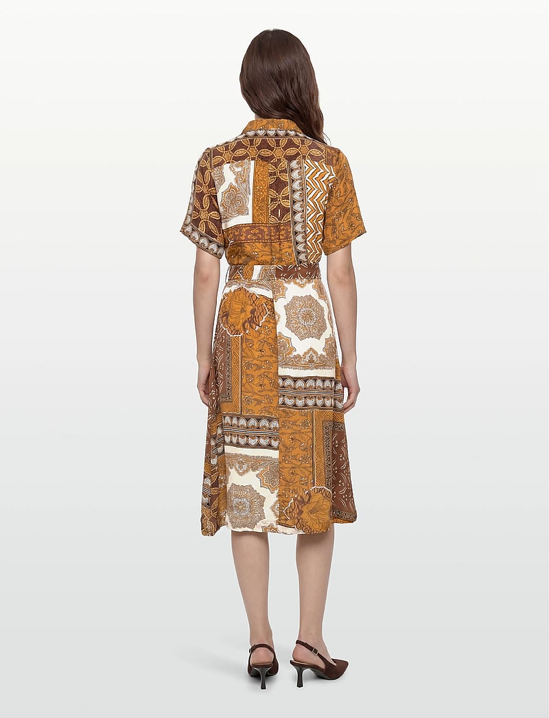Lollys Laundry - TulleLL Midi dress - skjortekjoler - graphic print - 4