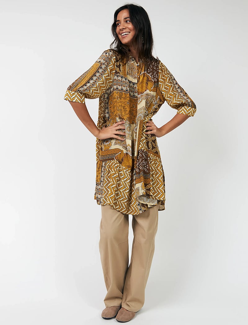 Lollys Laundry - SabineLL Short Dress - korta klänningar - graphic print - 0