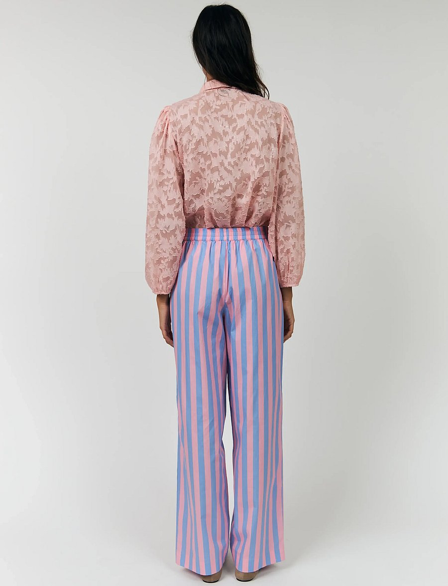Lollys Laundry - RitaLL Pants - hosen mit weitem bein - stripe - 3