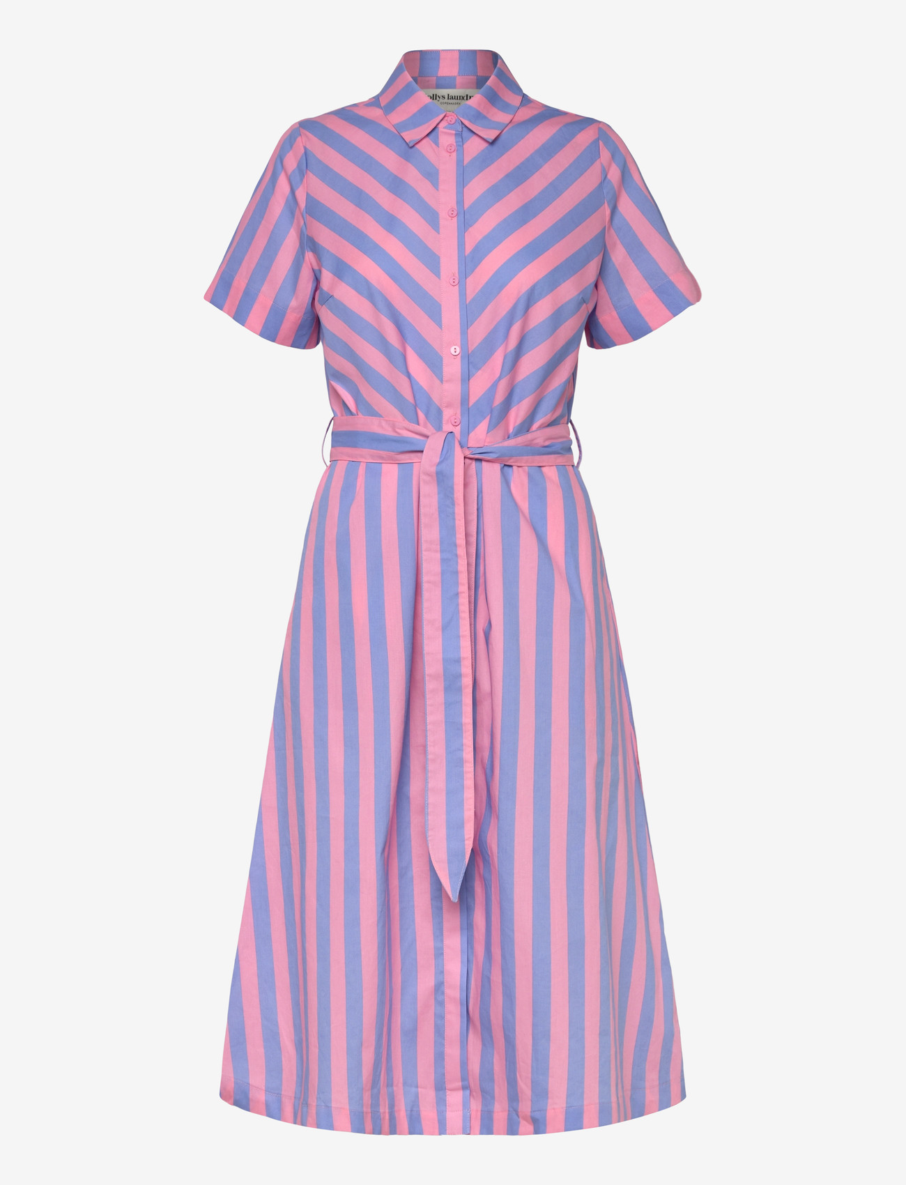 Lollys Laundry - TulleLL Midi dress SS - sommerkjoler - stripe - 1