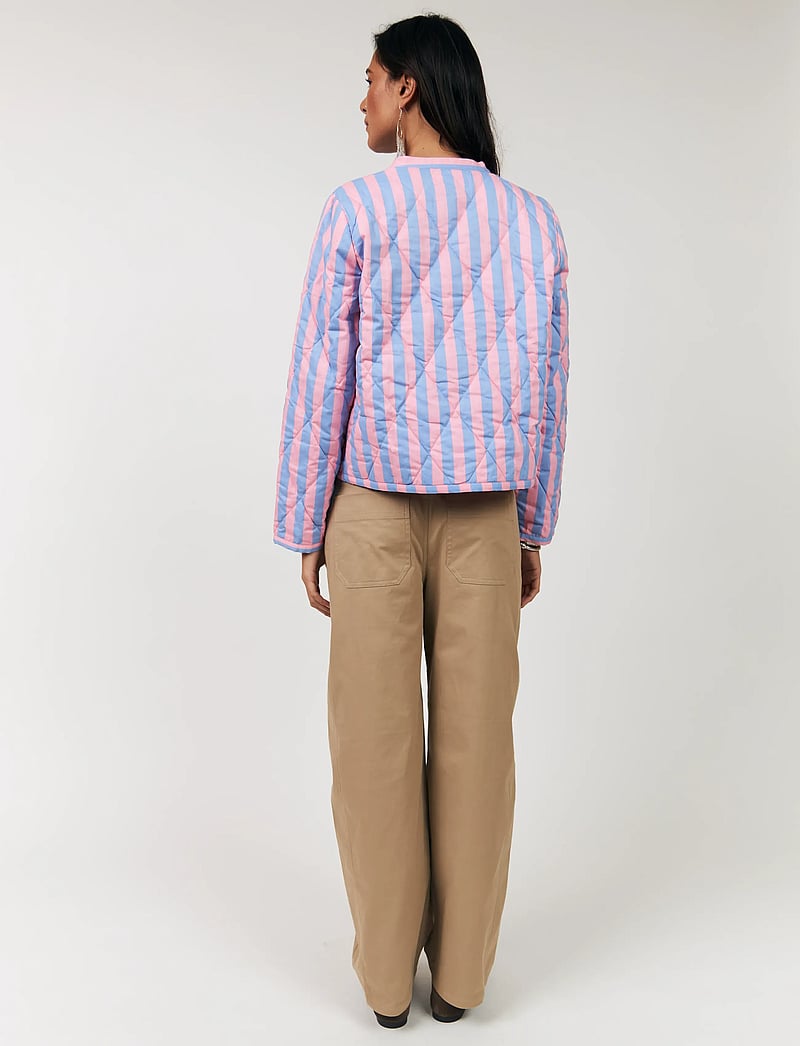 Lollys Laundry - EmiliaLL Jacket LS - vårjackor - stripe - 3