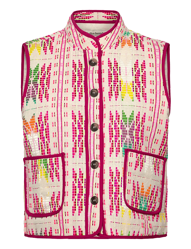 Lollys Laundry - CairoLL Quilted Vest - pavasarinės striukės - pink - 1