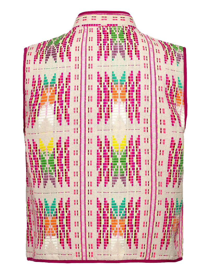 Lollys Laundry - CairoLL Quilted Vest - pavasarinės striukės - pink - 2