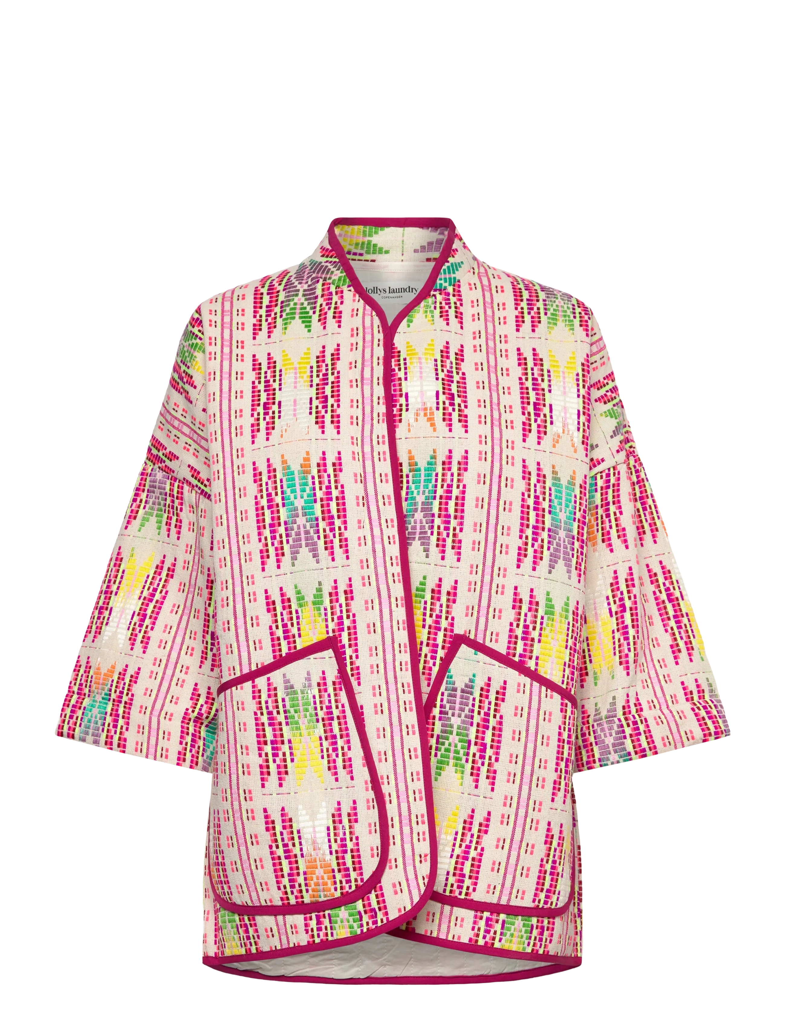 Lollys Laundry Lulu LL Jacket 3/4 - Lollys Laundry - PINK / pink/rose