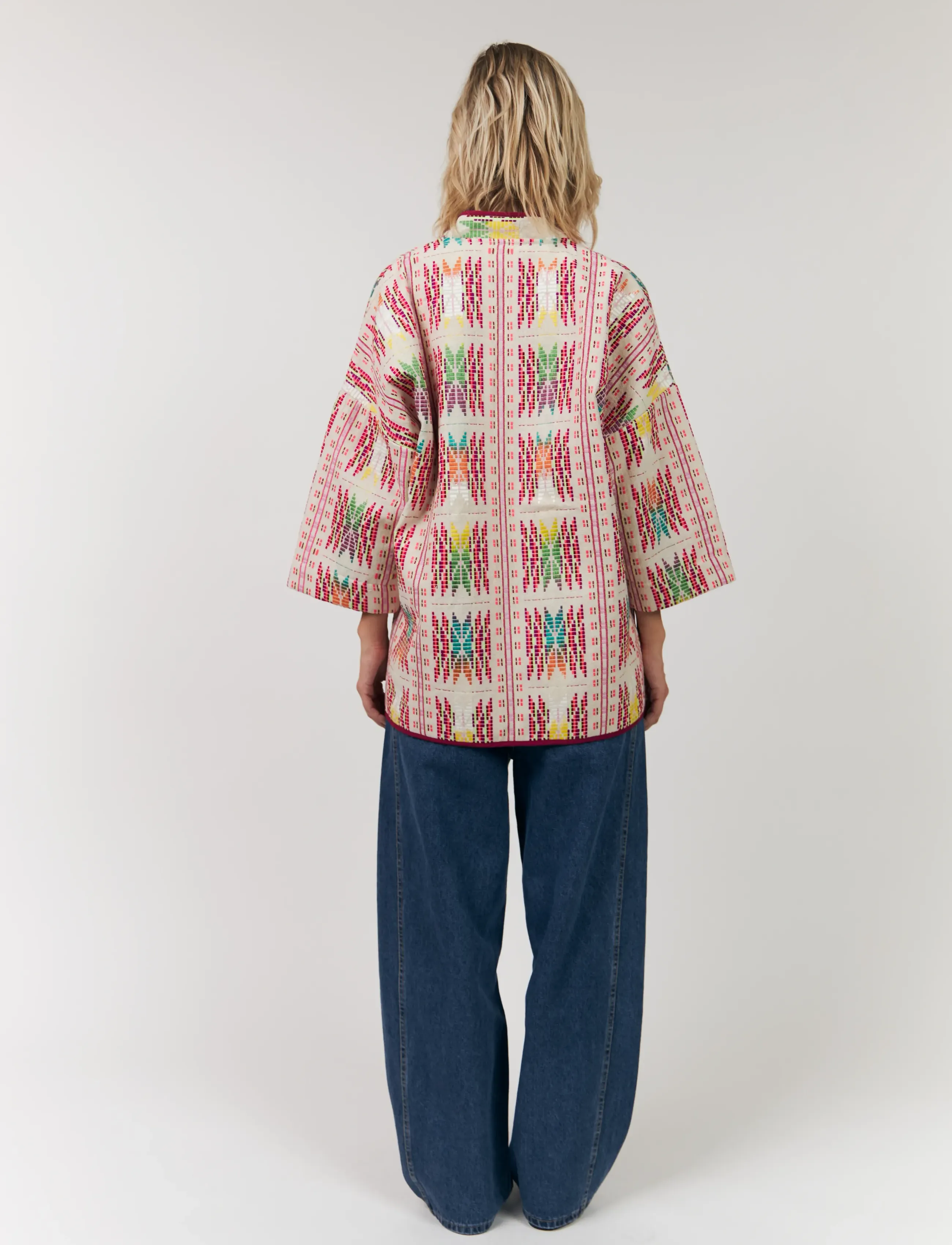 Lollys Laundry - Lulu LL Jacket 3/4 - frühlingsjacken - pink - 3