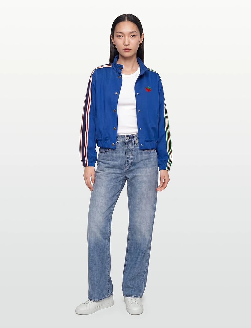 Lollys Laundry - BrooklynnLL Short Jacket LS - vorjakkar - 20 blue - 0