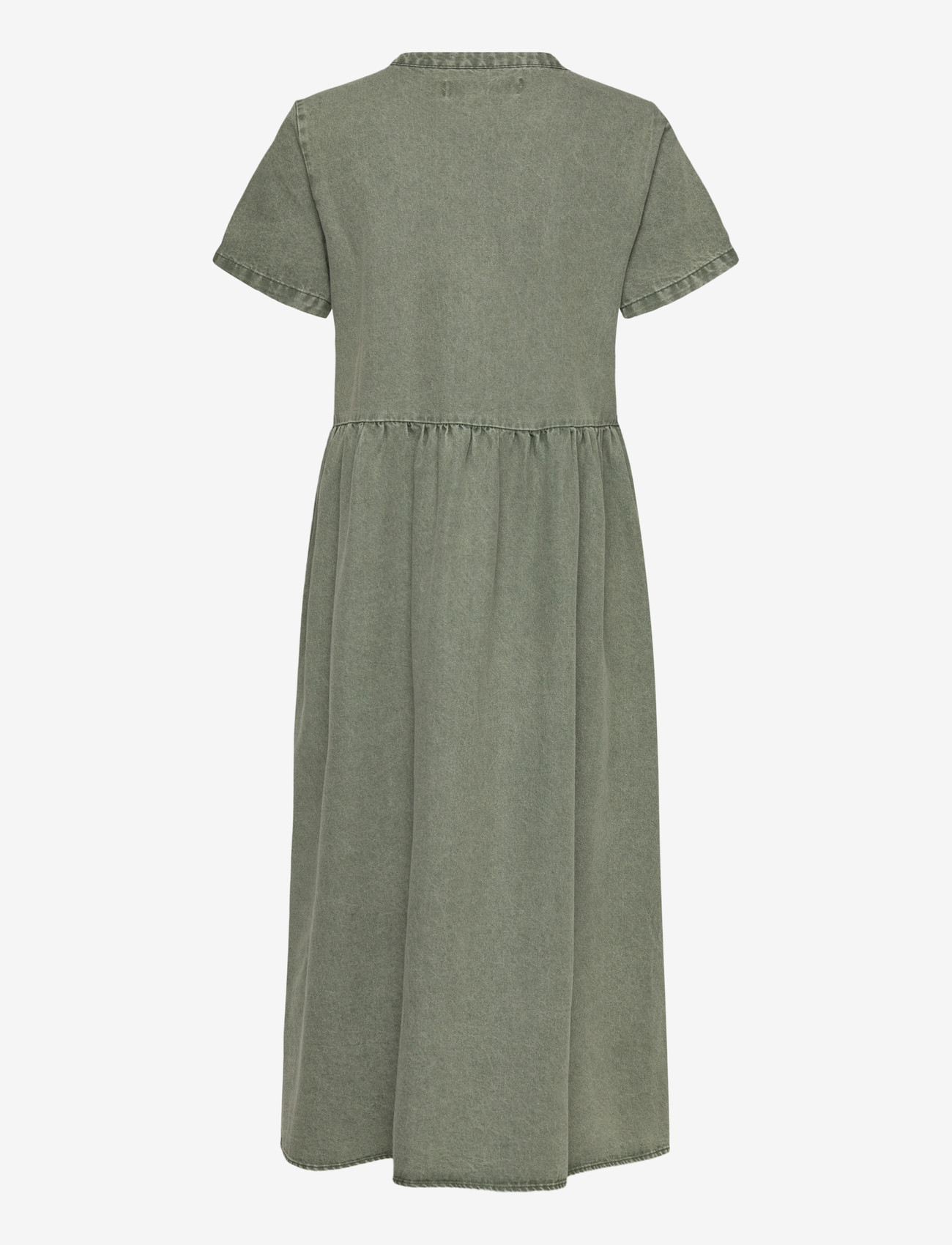Lollys Laundry - AliyaLL Maxi Dress SS - hemdkleider - dusty green - 2