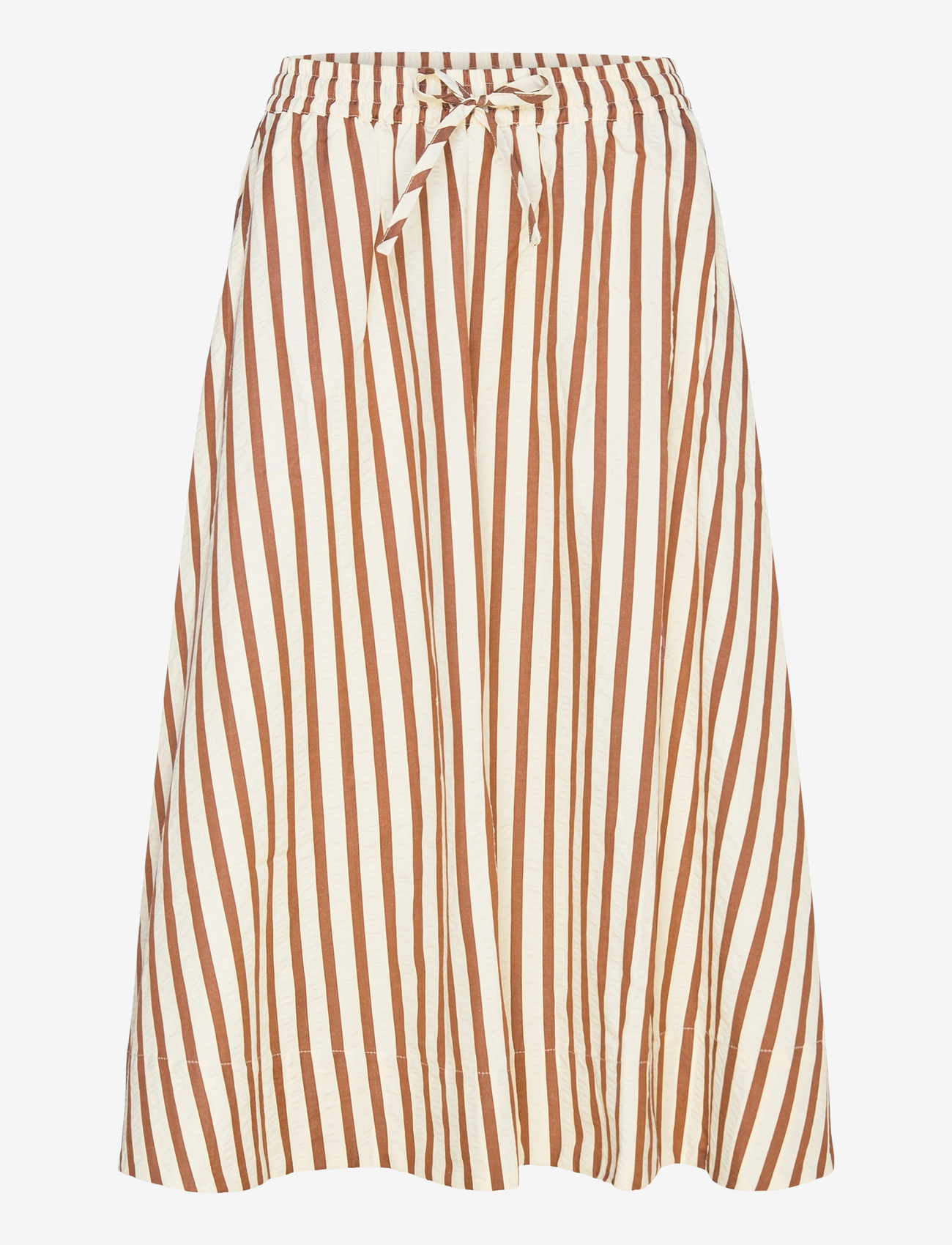 Lollys Laundry - BristolLL Midi Skirt - midiseelikud - dark mokka - 1