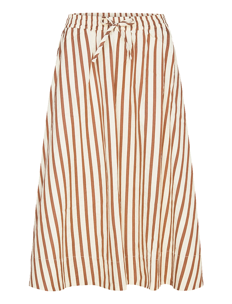 Lollys Laundry - BristolLL Midi Skirt - midiseelikud - dark mokka - 1