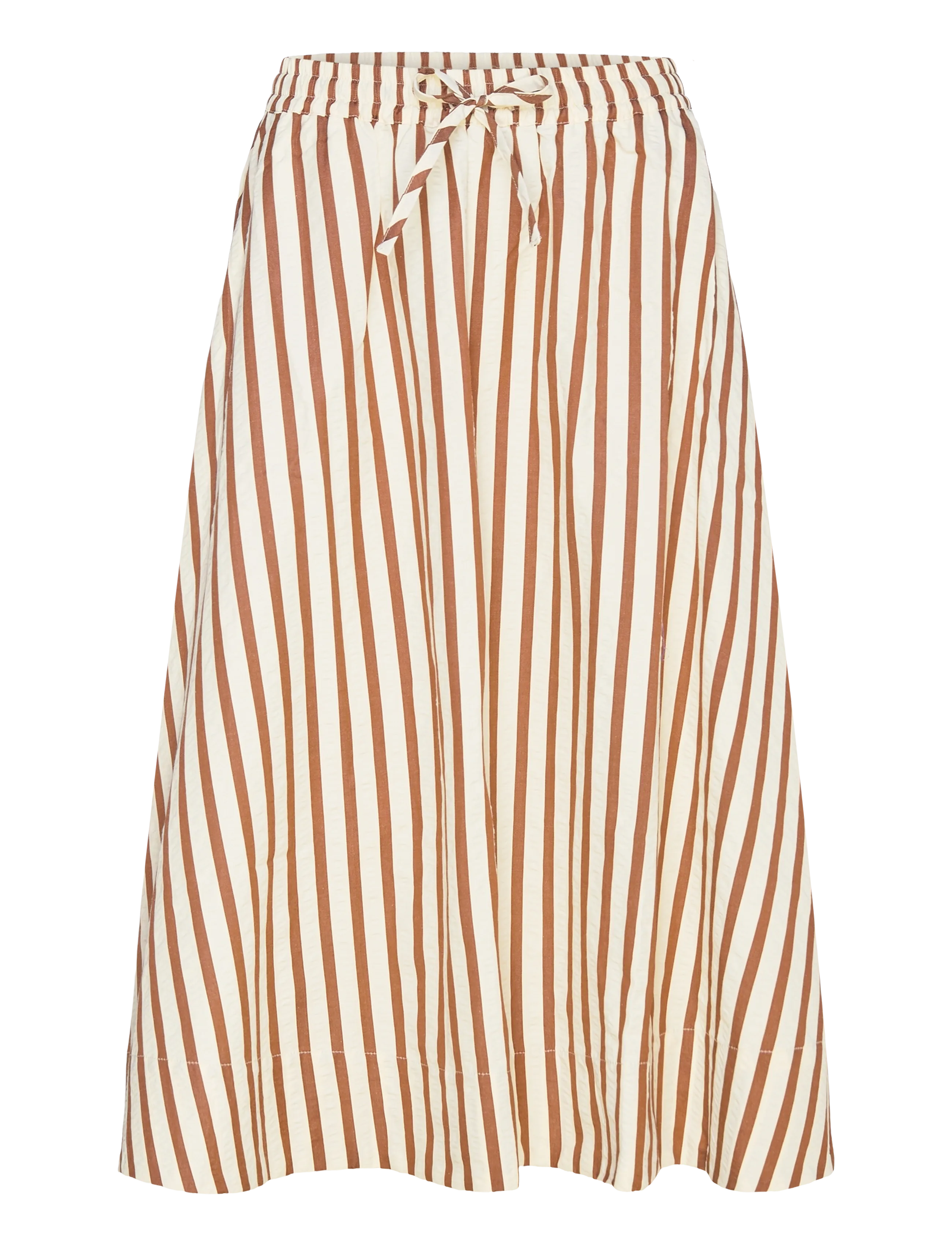 Lollys Laundry BristolLL Midi Skirt - Transitional Layering - DARK MOKKA / brown