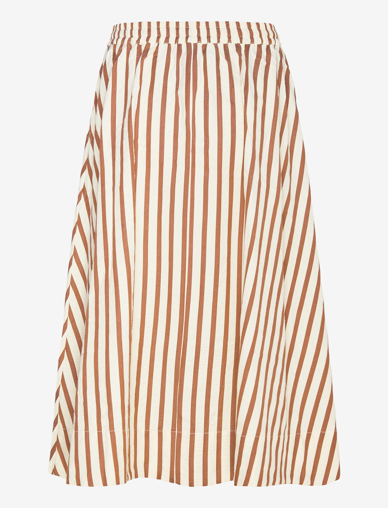 Lollys Laundry - BristolLL Midi Skirt - midiseelikud - dark mokka - 2