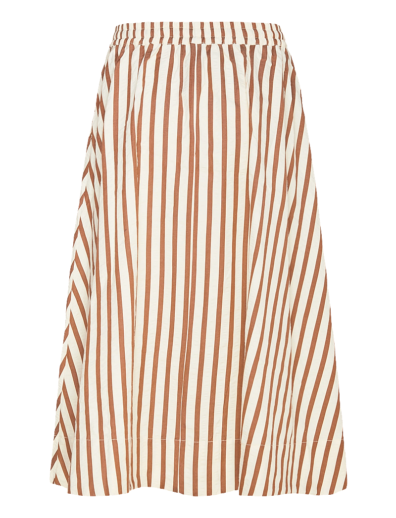 Lollys Laundry - BristolLL Midi Skirt - midiseelikud - dark mokka - 2