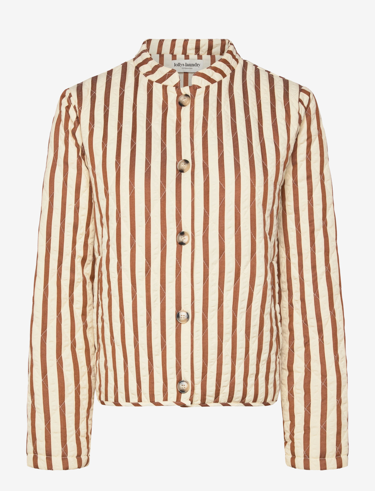 Lollys Laundry - EmiliaLL Jacket LS - forårsjakker - dark mokka - 1