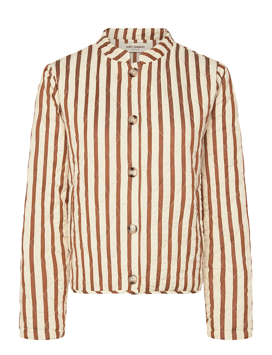 Lollys Laundry - EmiliaLL Jacket LS - quiltade jackor - dark mokka - 1