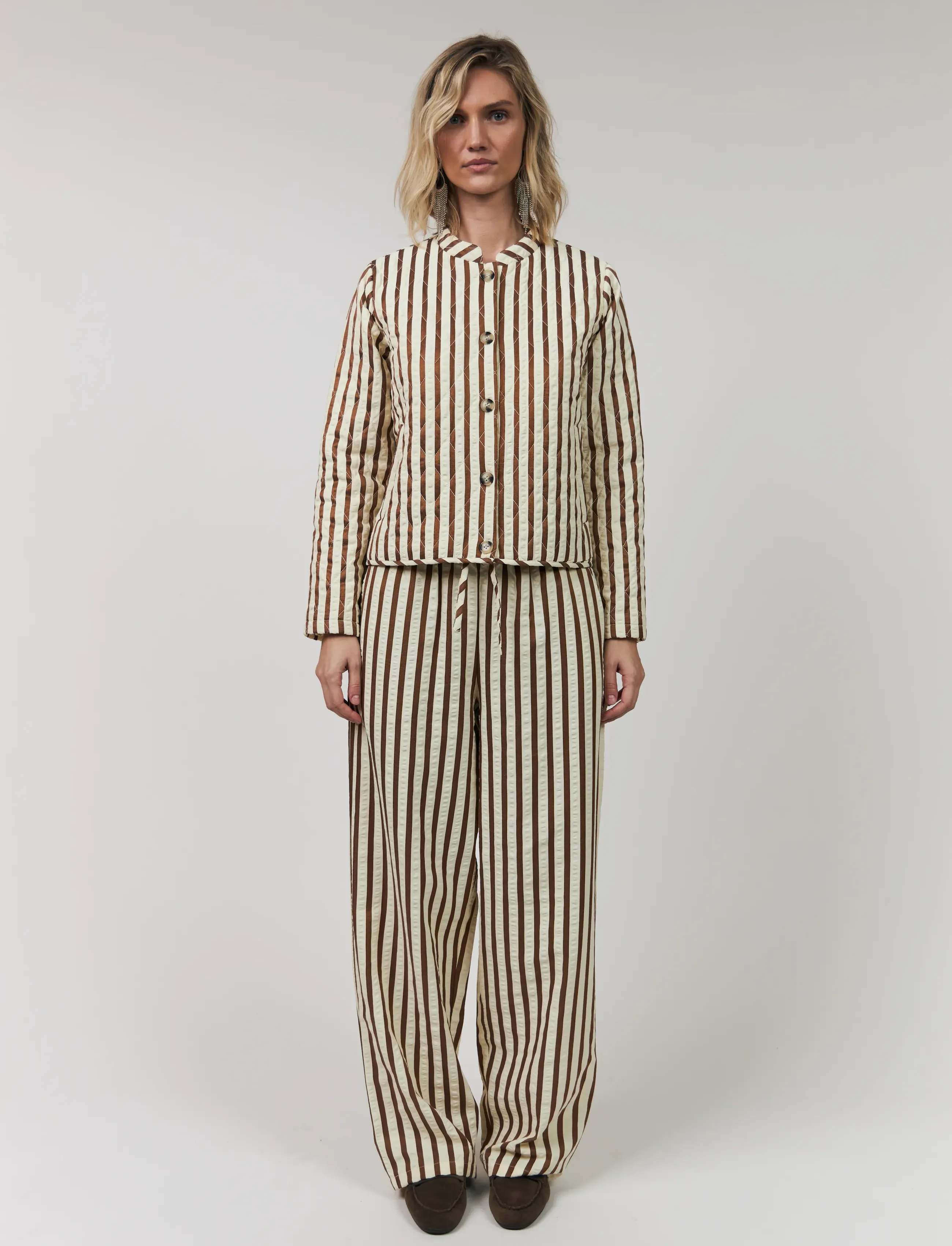 Lollys Laundry EmiliaLL Jacket LS - Jacken & Mäntel - DARK MOKKA / brown