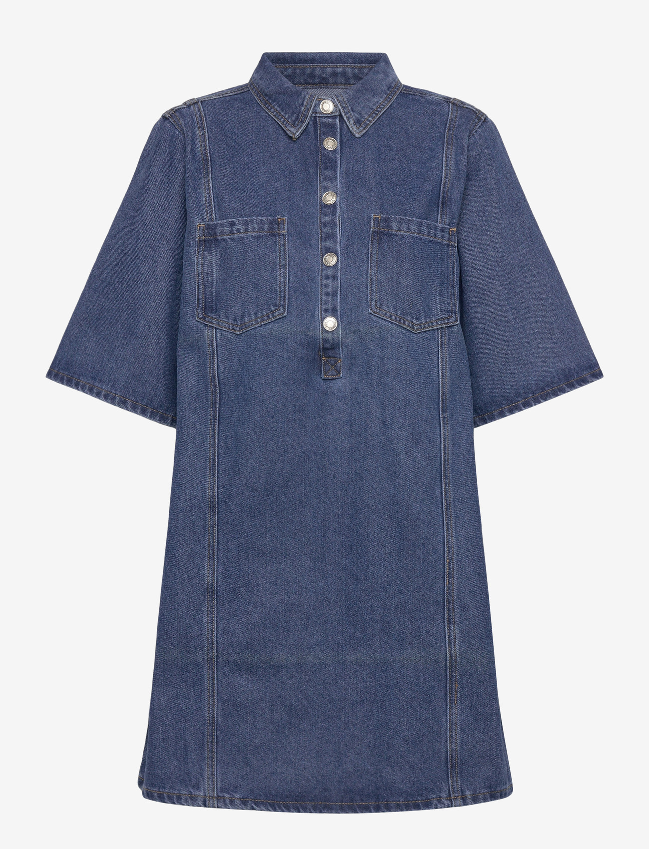 Lollys Laundry - MolaLL Dress SS - jeanskleider - blue - 1