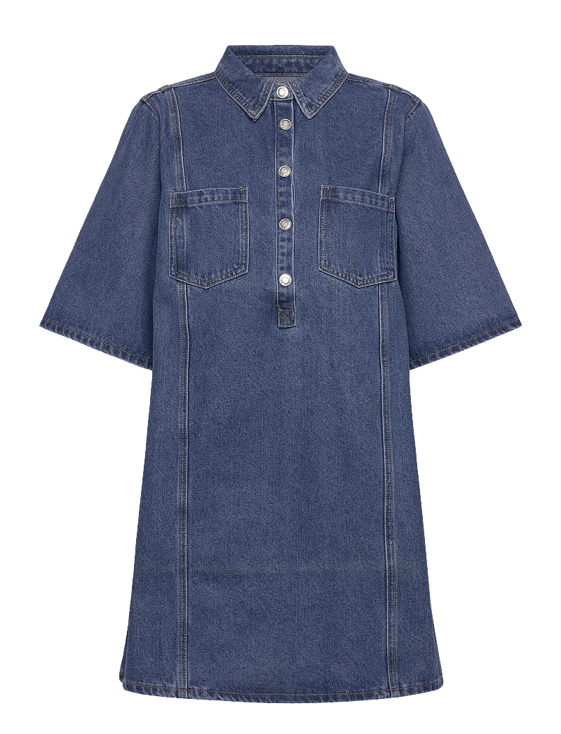 Lollys Laundry - MolaLL Dress SS - jeanskleider - blue - 1