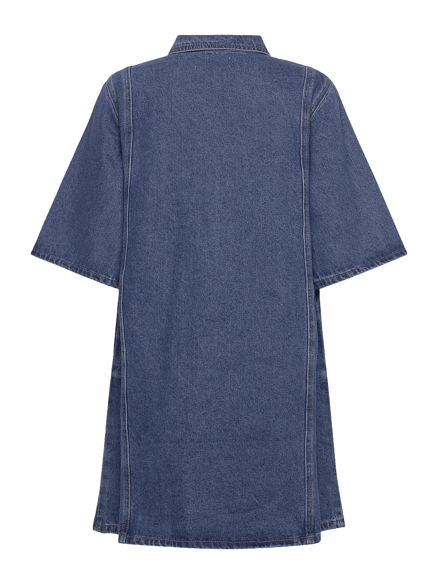 Lollys Laundry - MolaLL Dress SS - denimkjoler - blue - 2
