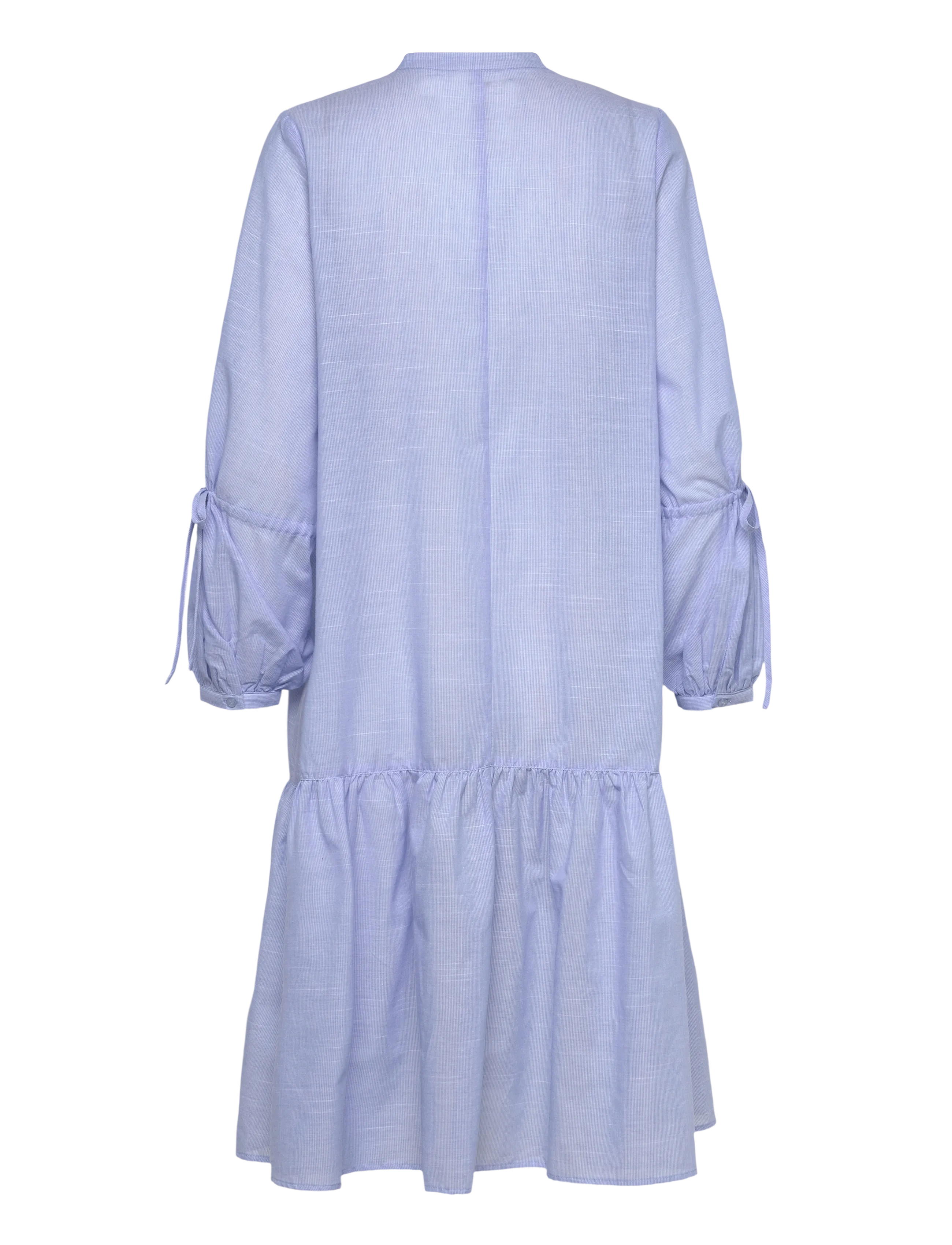 Lollys Laundry - AlannaLL Maxi Dress LS - skjortklänningar - light blue - 2