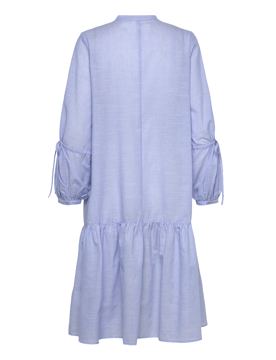 Lollys Laundry - AlannaLL Maxi Dress LS - särkkleidid - light blue - 2