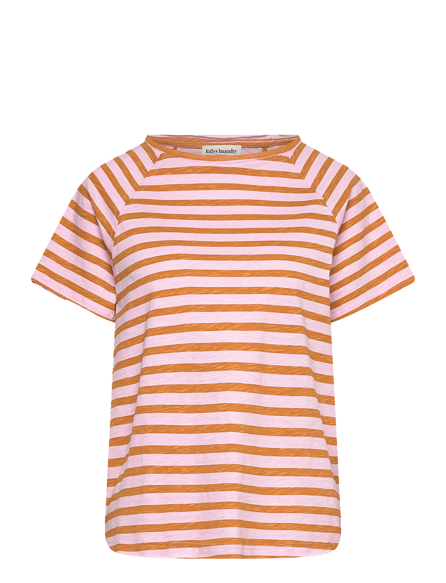 Lollys Laundry - LizLL Tee SS - t-shirts - 84 light pink - 1