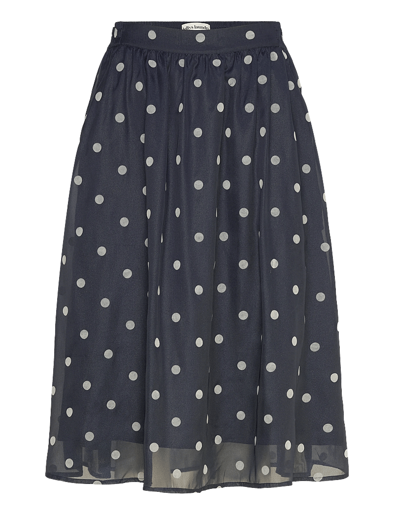 Lollys Laundry - EllaLL Midi Skirt - midi-röcke - dark blue - 0