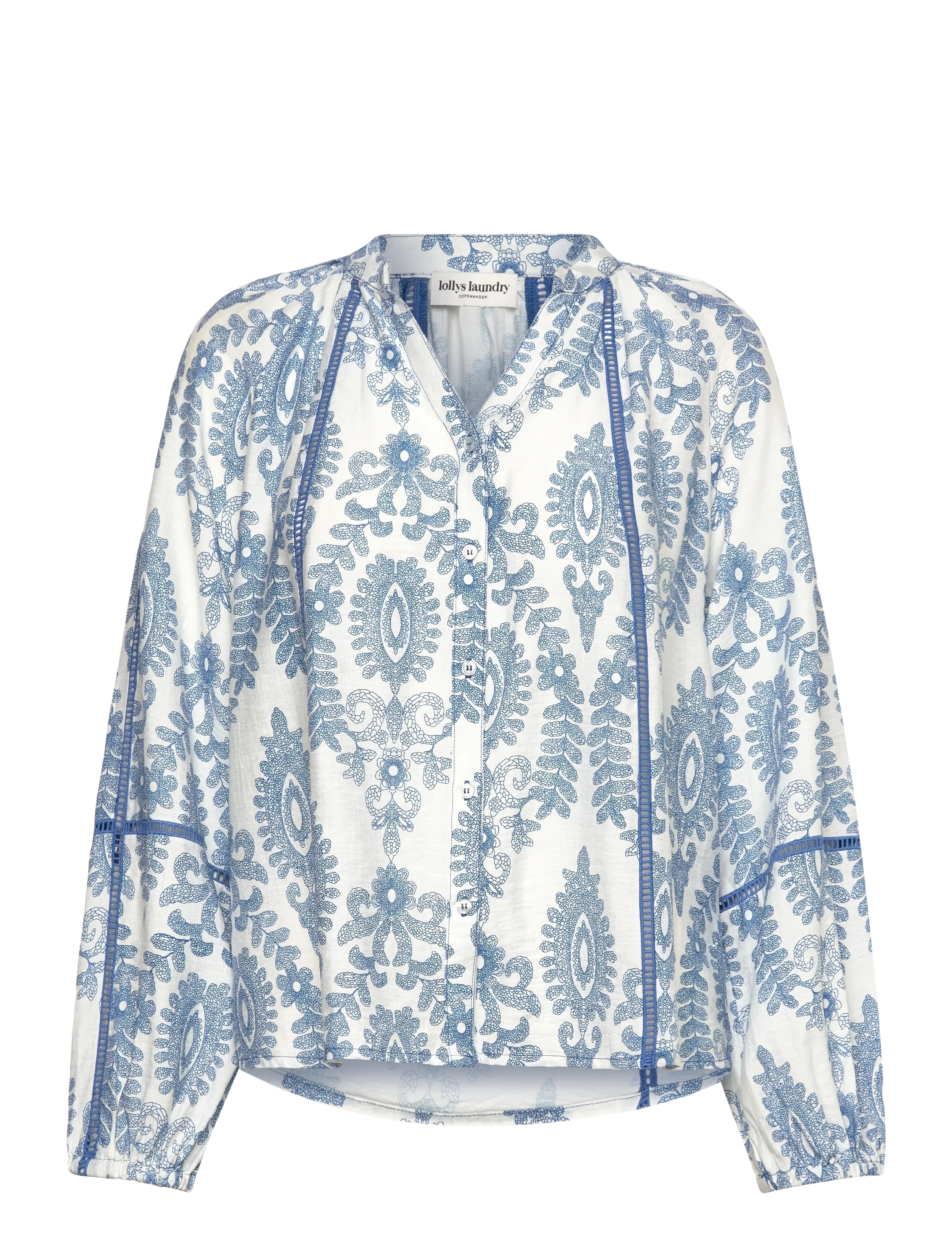 LOLLYS LAUNDRY Veroll Shirt Ls Blau - XS - Damen