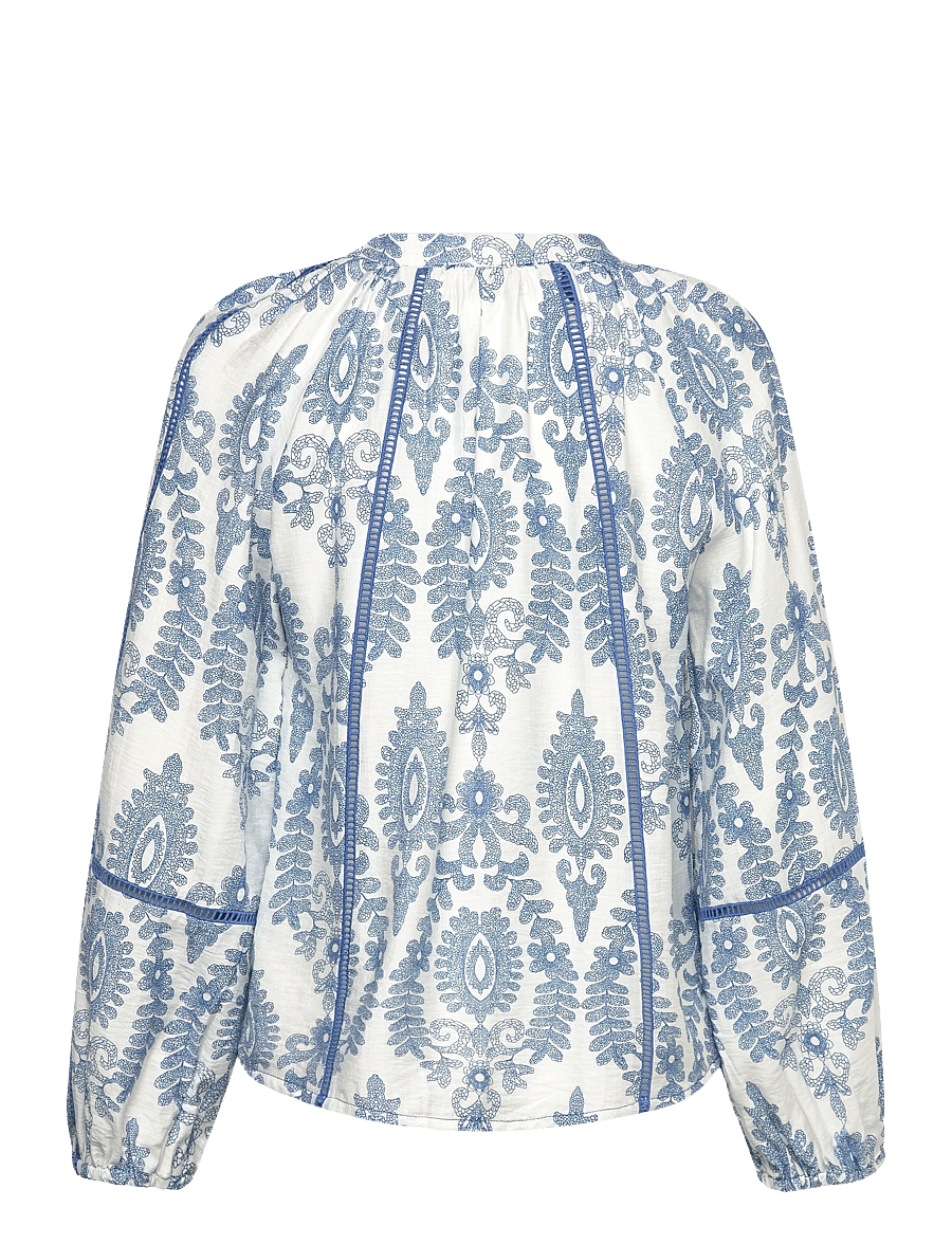 Lollys Laundry - VeroLL Shirt LS - pikkade varrukatega pluusid - blue - 2