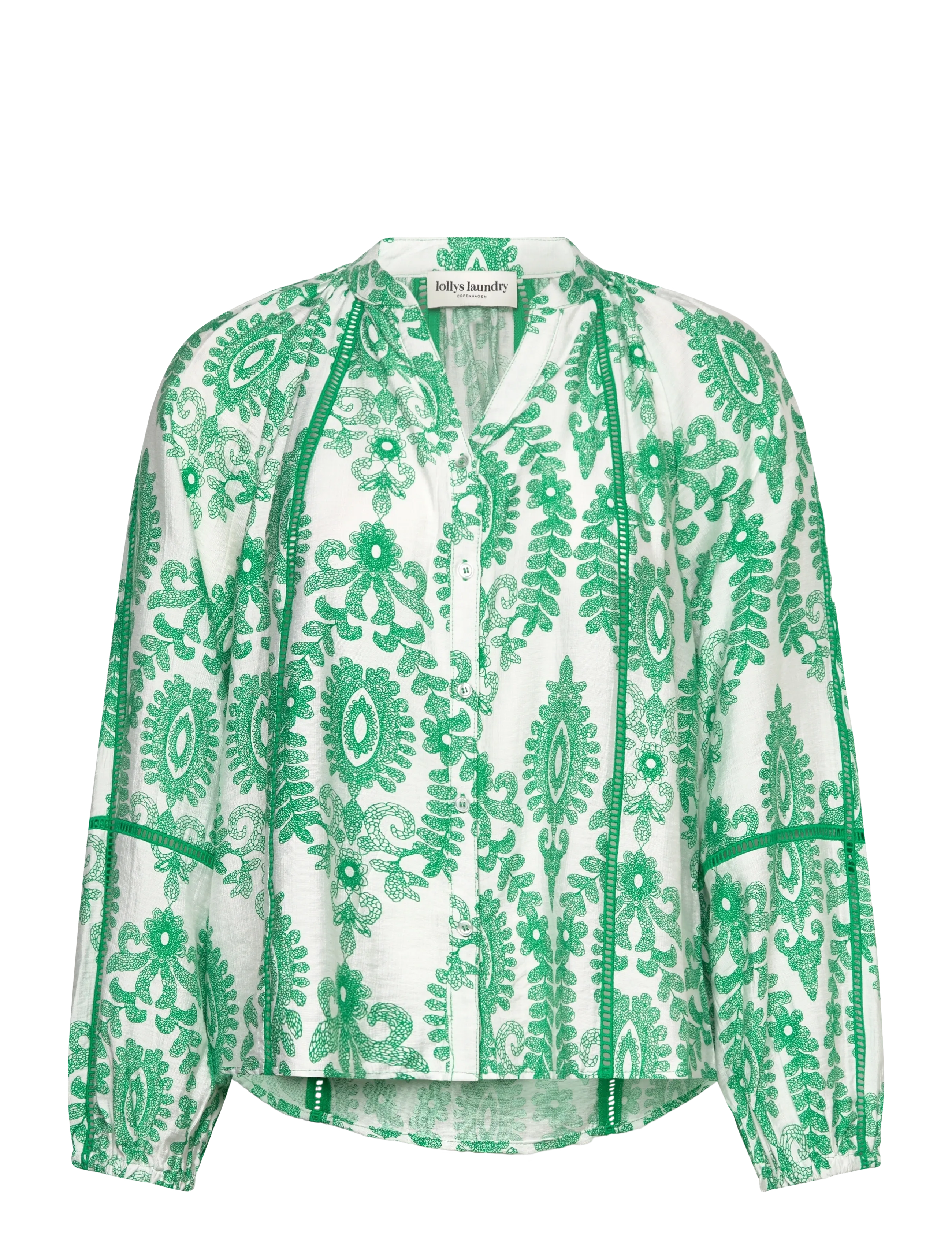 Lollys Laundry VeroLL Shirt LS - Kleidung - LIGHT GREEN / green