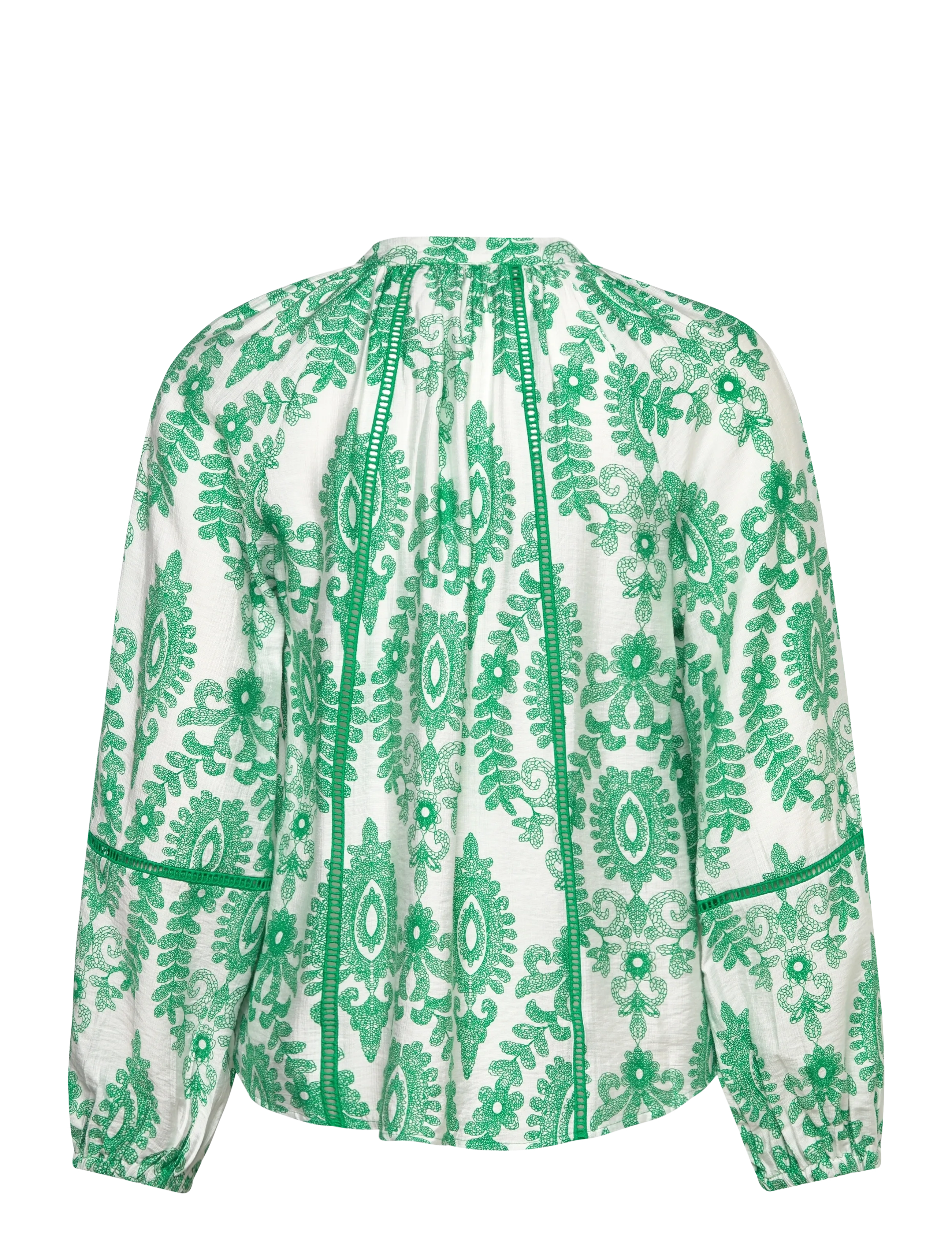 Lollys Laundry - VeroLL Shirt LS - långärmade blusar - light green - 2