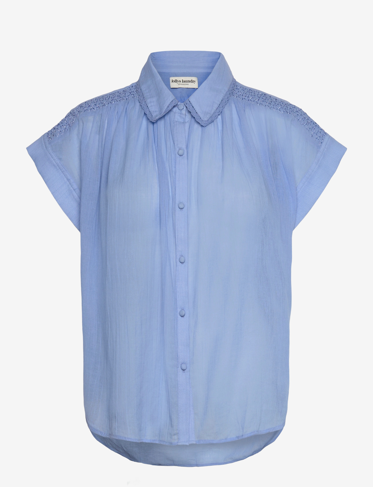 Lollys Laundry - BadalLL Shirt - lühikeste varrukatega särgid - blue - 1