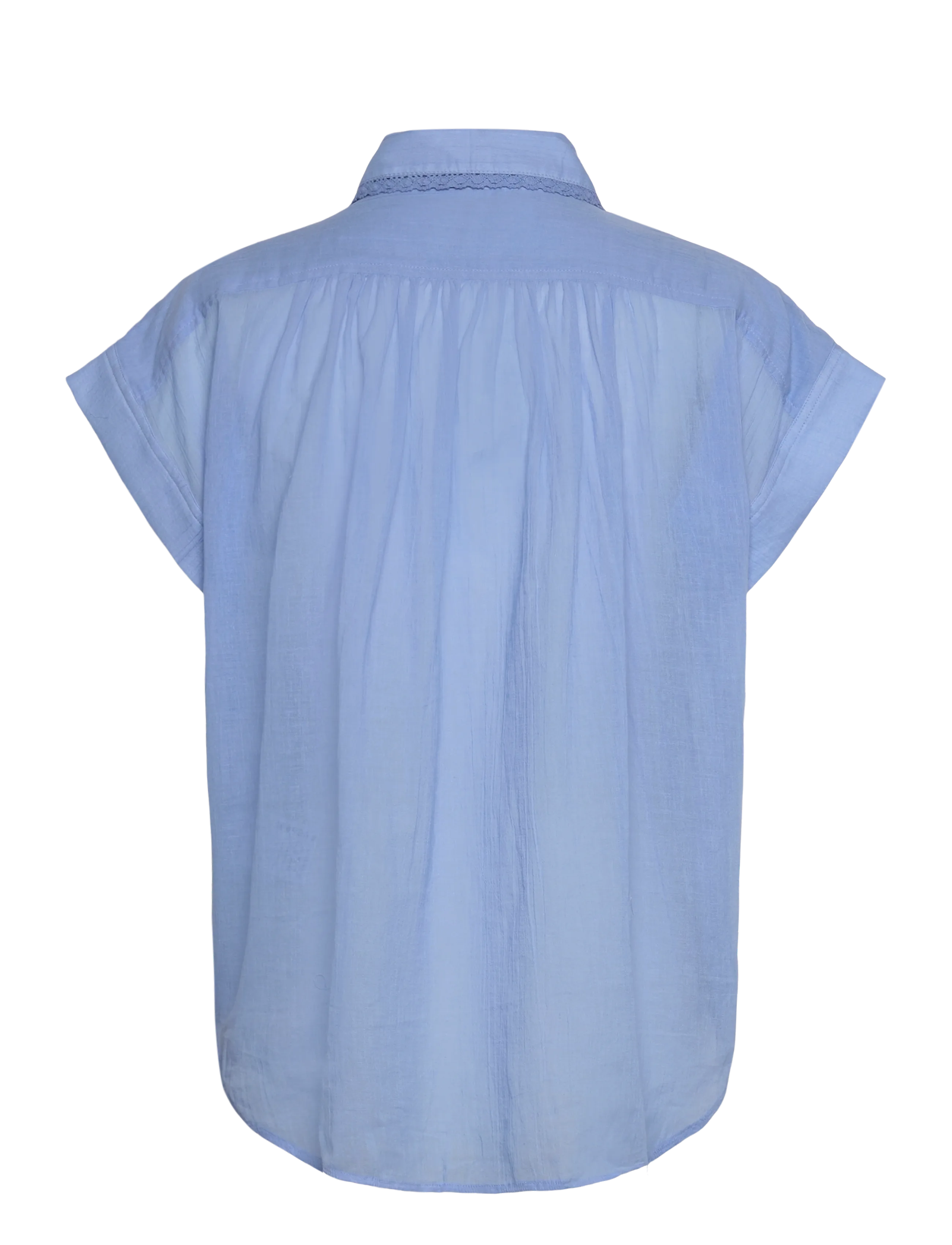 Lollys Laundry - BadalLL Shirt - kurzärmlige hemden - blue - 2