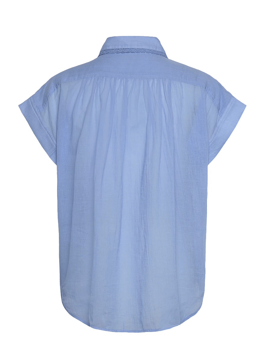 Lollys Laundry - BadalLL Shirt - kurzärmlige hemden - blue - 2
