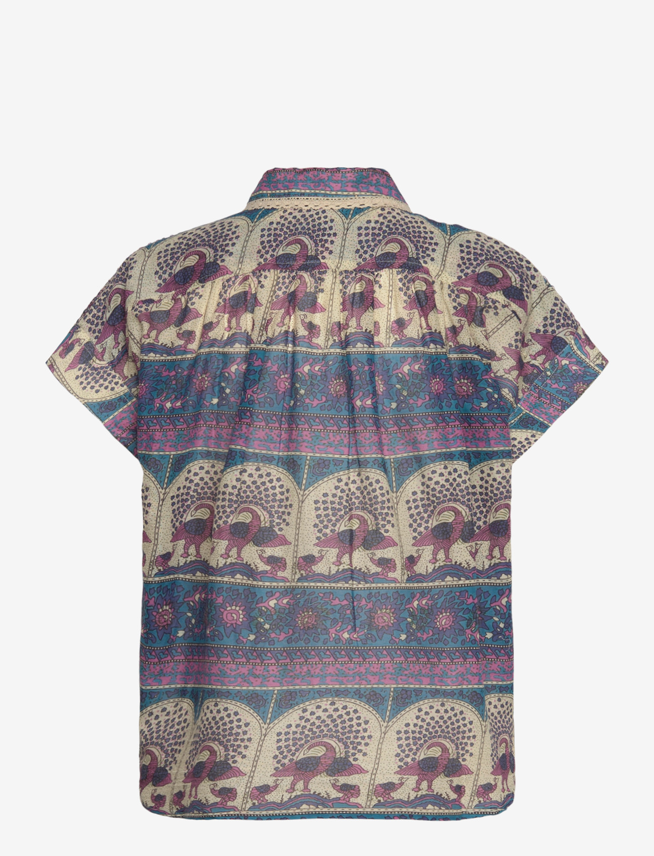 Lollys Laundry - BadalLL Shirt - kortærmede skjorter - blue - 2