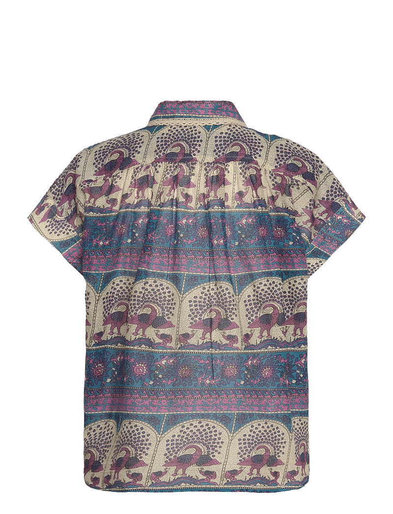 Lollys Laundry - BadalLL Shirt - kortærmede skjorter - blue - 2