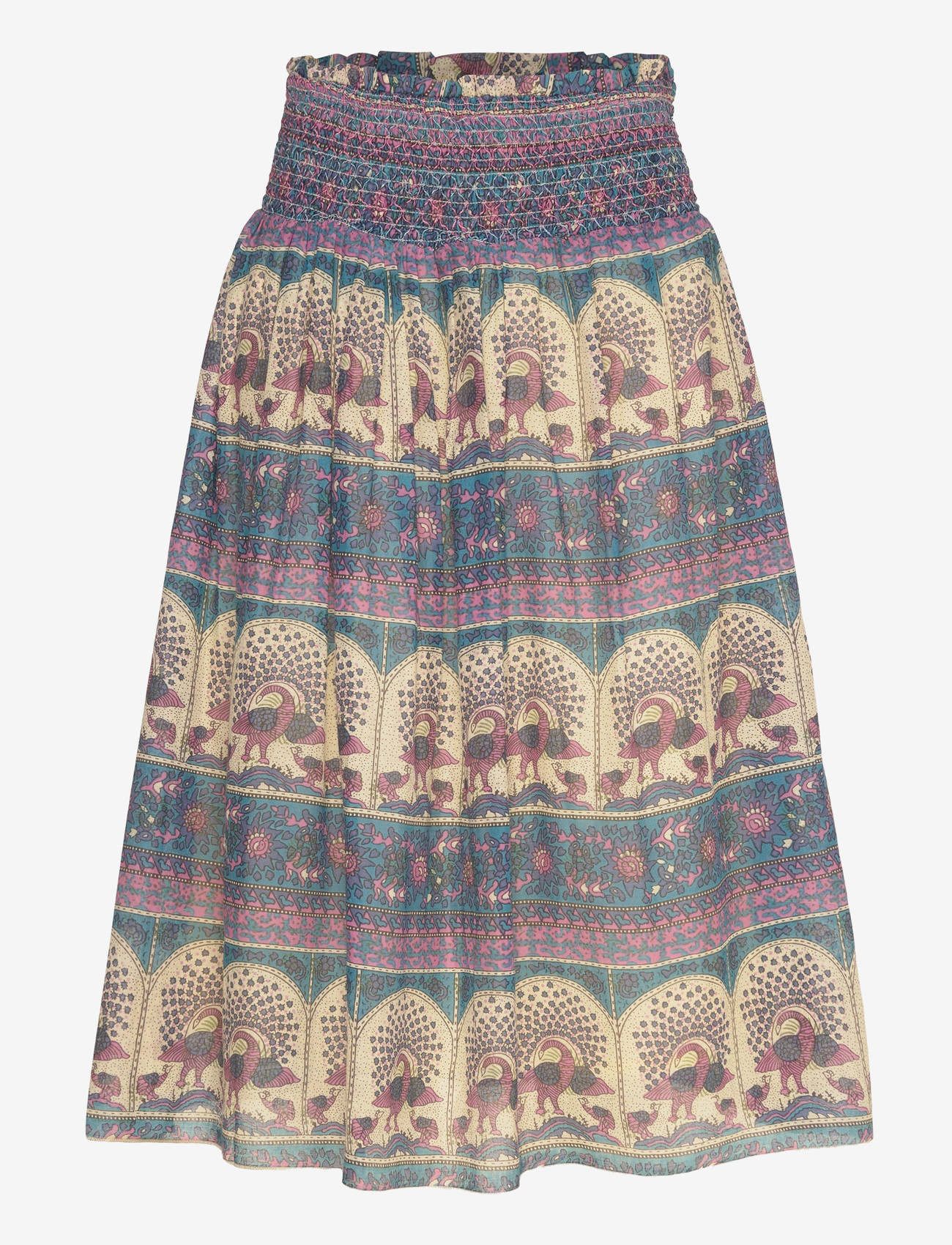 Lollys Laundry - MyraLL Midi Skirt - midiseelikud - blue - 0