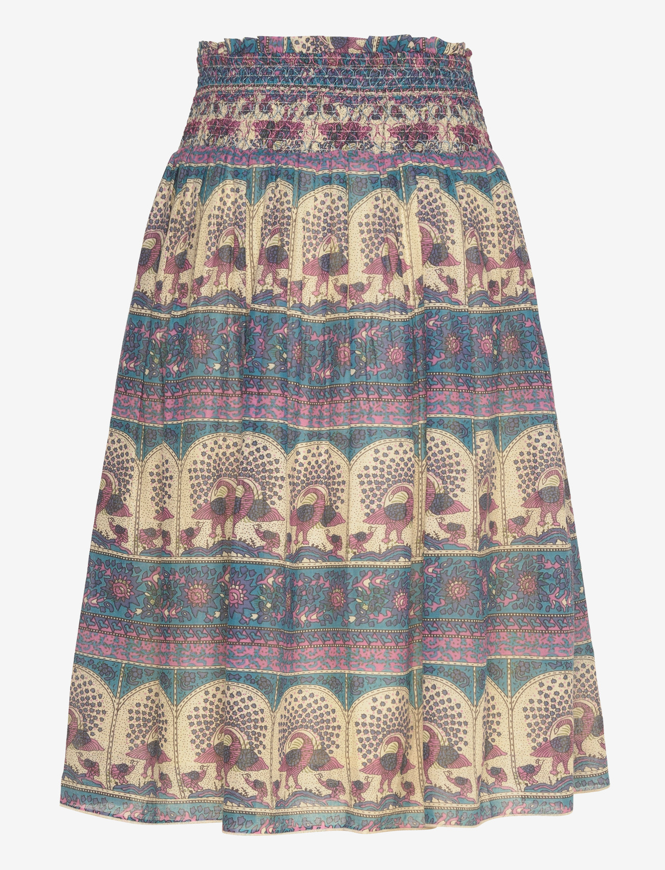 Lollys Laundry - MyraLL Midi Skirt - midiseelikud - blue - 1