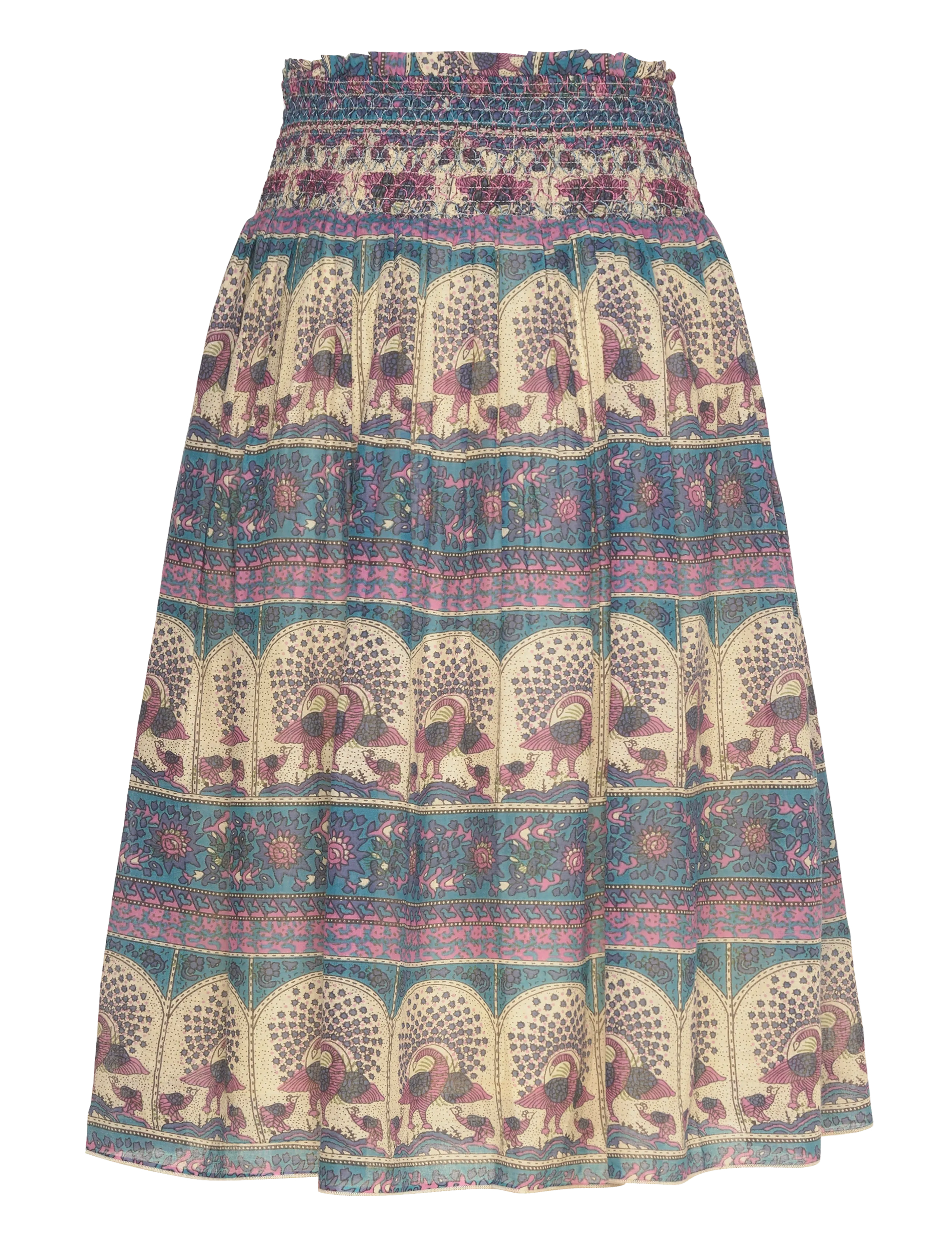 Lollys Laundry - MyraLL Midi Skirt - jupes midi - blue - 2