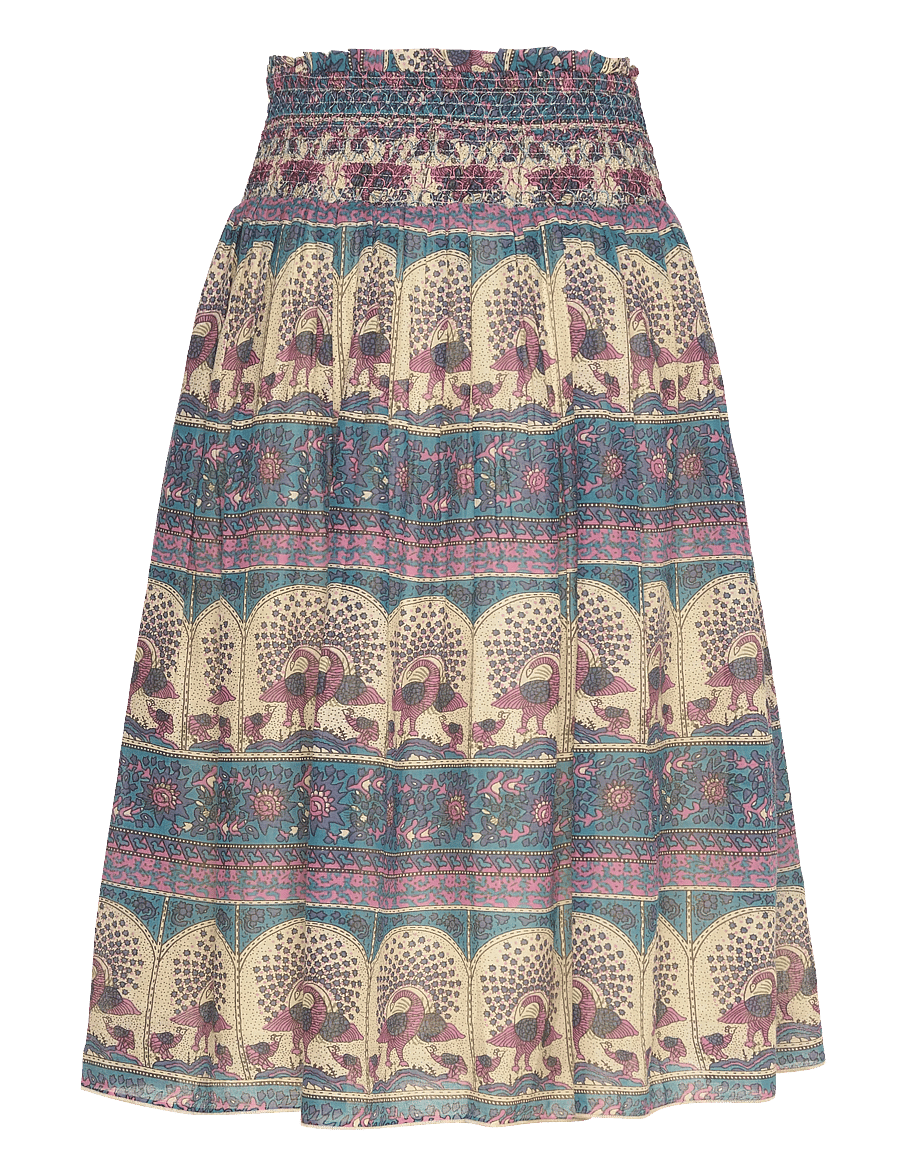 Lollys Laundry - MyraLL Midi Skirt - jupes midi - blue - 2